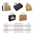 Solid Color Custom Riveted Gift Paper Bag Publicity Printing | https://www.bestnamebadges.com