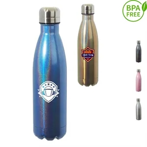 17 oz. BPA free Iridescent Insulated Sports Water Bottle | https://www.bestnamebadges.com
