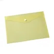 A4 Plastic Envelope Clear Folder With Snap Closure Office | https://www.bestnamebadges.com