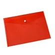 A4 Plastic Envelope Clear Folder With Snap Closure Office | https://www.bestnamebadges.com