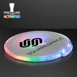 Color Change LED Round Drink Coasters | https://www.bestnamebadges.com