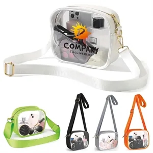 Stadium Approved Clear Crossbody Bags for Concerts Sports
