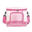 Clear Lunch Box Large Duty Transparent Stadium Approved Bag | https://www.bestnamebadges.com