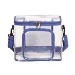 Clear Lunch Box Large Duty Transparent Stadium Approved Bag | https://www.bestnamebadges.com