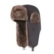 Aviator Trapper hat Trooper Ear Flaps Eskimo Warm Winter | https://www.bestnamebadges.com