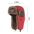 Aviator Trapper hat Trooper Ear Flaps Eskimo Warm Winter | https://www.bestnamebadges.com