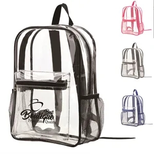 Stadium Approved Clear Waterproof School Backpack