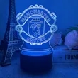 Custom Made To Order 3D Optical Illusion LED Night Light | https://www.bestnamebadges.com