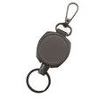 Keychain Carabiner Badge Holder with Retractable Cord | https://www.bestnamebadges.com