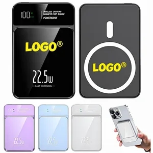 10000Mah Magnetic Wireless Portable Charger Power Bank