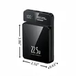 10000Mah Magnetic Wireless Portable Charger Power Bank | https://www.bestnamebadges.com