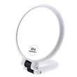 Double Sided Magnifying Mirror Adjustable Travel Handheld | https://www.bestnamebadges.com