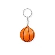 Pu Ball Stress Reliever Keychain | https://www.bestnamebadges.com