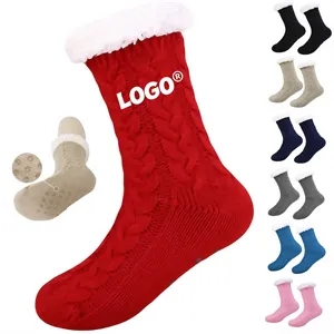Unisex Winter Thick Nonskid Soft Slipper Socks