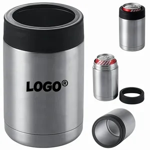 12oz Custom Stainless Steel Insulated Can Beer Cooler Holder