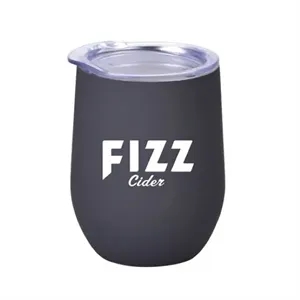 12 oz Stemless Wine Glass Economy Gift Set Box | https://www.bestnamebadges.com