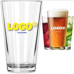 16 oz. Classic Ale Pint Glass for Craft Beer Solid Cup