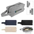 Arden Recycled Cotton Toiletry Bag | https://www.bestnamebadges.com