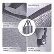 Reusable Aluminum Insulated Tote Thermal Cooler Bag In Stock | https://www.bestnamebadges.com