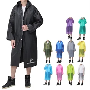 Reusable EVA Raincoat Poncho