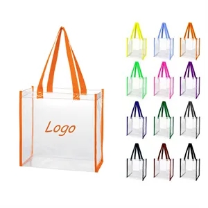 Clear PVC Tote Bag