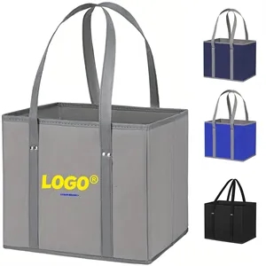Reusable Grocery Bags heavy duty Shopping Box Foldable Tote