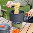Camping Cookware Set Tableware Combination Slip Non Stick | https://www.bestnamebadges.com