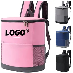 Cooler Backpack Insulated Leak Thermal Bag Portable Lunch