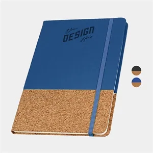 TiTUS® Mulch PU Leather A5 Executive Notebook with Elastic | https://www.bestnamebadges.com
