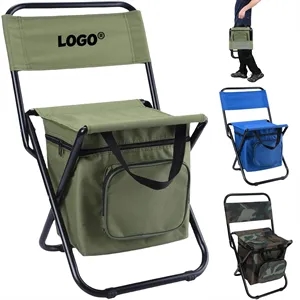 Multi Functional Portable Folding Chair Backpack Cooler Bag