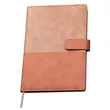 TiTUS® Two Tone Velveteen A5 Business Notebook with Bookmark | https://www.bestnamebadges.com