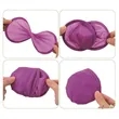Collapsible Portable Nylon Foldable Flying Disc Fan with Bag | https://www.bestnamebadges.com