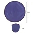 Collapsible Portable Nylon Foldable Flying Disc Fan with Bag | https://www.bestnamebadges.com