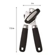 All-in-One Hand Easy Turn Can Opener with Soft Grip Handles | https://www.bestnamebadges.com
