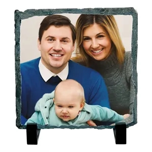 Glossy Small Sublimation Photo Slate | https://www.bestnamebadges.com