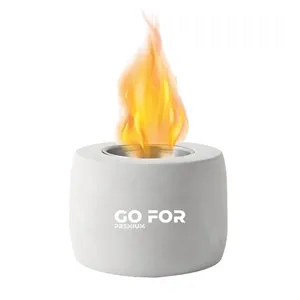 Personal Roundfire Tabletop Fire Pit Bowl Indoor & Garden
