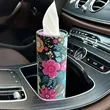 6.8cm * 14.5cm Cylinder Car Tissue Box Custom | https://www.bestnamebadges.com