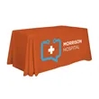 4' Economy Table Throw (Full-Color Front Only) | https://www.bestnamebadges.com
