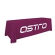 8' LazerLine 4-Sided Throw Full-Color Front Only | https://www.bestnamebadges.com