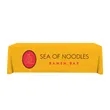8' Standard Table Throw (Full-Color Front Only) | https://www.bestnamebadges.com