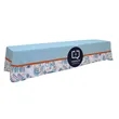 12' Economy Table Throw (Full-Color Full-Bleed) | https://www.bestnamebadges.com