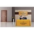 4' Standard Table Throw (Full-Color Full-Bleed) | https://www.bestnamebadges.com