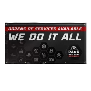 4' X 8' Super Poly Knit Fabric Banner