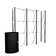 10' Straight Show 'N Rise Floor Display Hardware | https://www.bestnamebadges.com