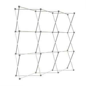 8' Straight Show 'N Rise Floor Display Frame Only