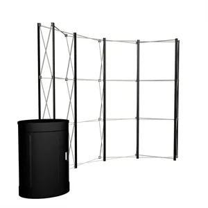 10' Curved Show 'N Rise Floor Display Hardware