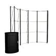 10' Curved Show 'N Rise Floor Display Hardware | https://www.bestnamebadges.com