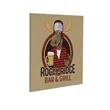 12" x 12" MDF Wood Print | https://www.bestnamebadges.com