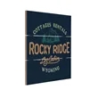 12" x 12" MDF Slatted Wood Print | https://www.bestnamebadges.com