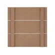 12" x 12" MDF Slatted Wood Print | https://www.bestnamebadges.com